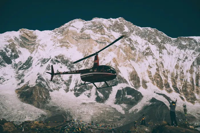 Helicopter Tour in Nepal in Annapurna Region