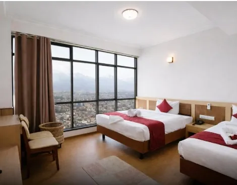 Deluxe Twin Room with Mountain or City View
