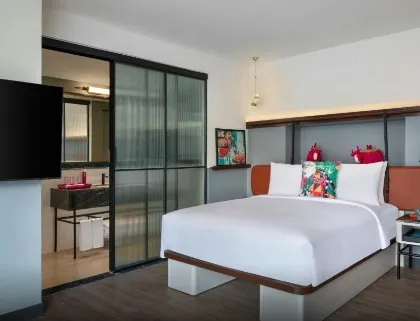 Moxy Durbar Marg One-Bedroom Junior Suite with Queen Bed