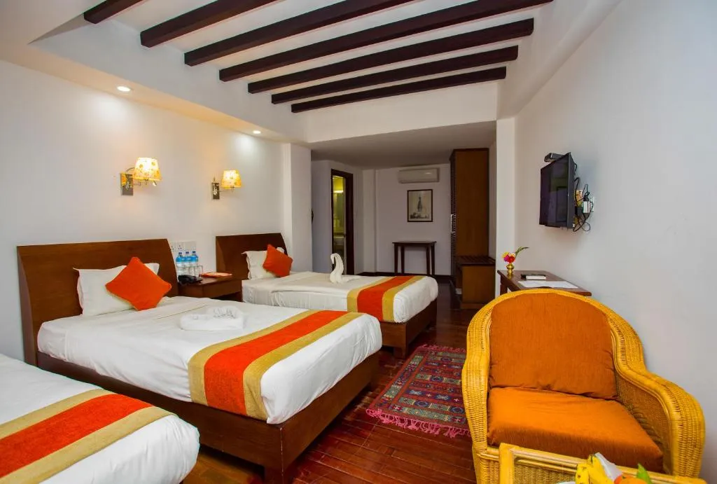 Deluxe Triple Room with Garden View
