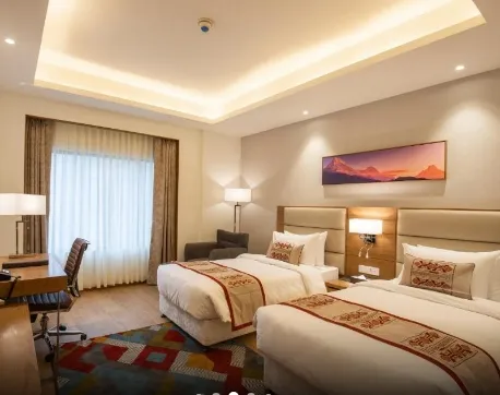 Deluxe Twin Room,with City View, Balcony